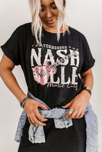 Load image into Gallery viewer, Black Nashville Music Festival T-Shirt Dress