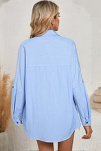 Load image into Gallery viewer, Sleeve Pocketed Tunic Shirt
