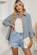 Load image into Gallery viewer, Sleeve Pocketed Tunic Shirt