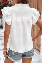 Load image into Gallery viewer, White Textured Blouse
