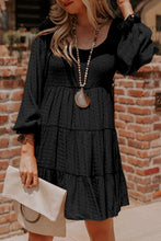Load image into Gallery viewer, Brown Long Sleeve Boho Dress
