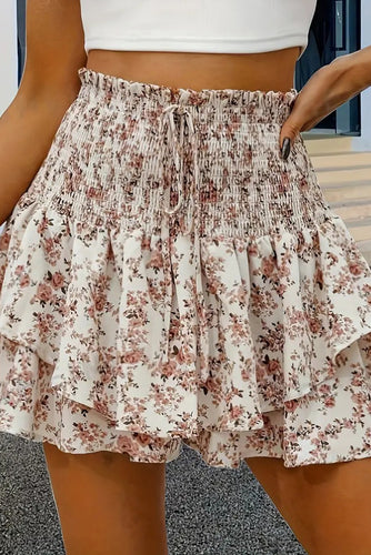 Apricot Floral Layered Skort - authentic country fashion from Working Bull