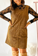 Load image into Gallery viewer, Corduroy Sleeveless Dress - authentic country fashion from Working Bull