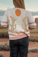 Load image into Gallery viewer, Cactus Knit Cardigan - authentic country fashion from Working Bull