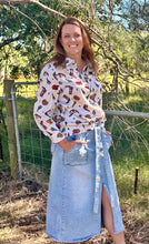Load image into Gallery viewer, Boots &amp; Cactus Print Shirt