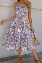 Load image into Gallery viewer, Purple Floral Midi Dress - authentic country fashion from Working Bull
