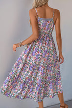 Load image into Gallery viewer, Purple Floral Midi Dress - authentic country fashion from Working Bull