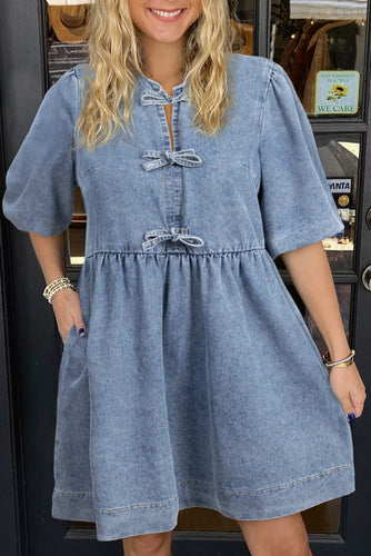 Relaxed Denim Dress - authentic country fashion from Working Bull