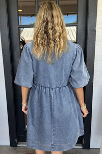 Relaxed Denim Dress - Authentic Country Fashion from Working Bull