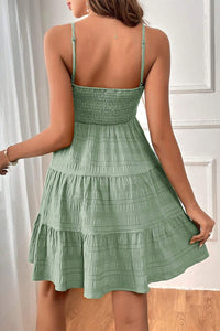 Smoke Green Spaghetti Strap Dress - Authentic Country Clothing From Working Bull