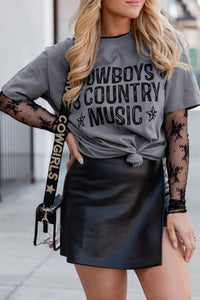 COWBOYS COUNTRY MUSIC T Shirt