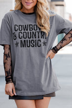 Load image into Gallery viewer, COWBOYS COUNTRY MUSIC T Shirt