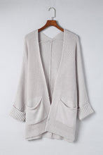 Load image into Gallery viewer, Batwing Oversized Cable Knit Cardigan