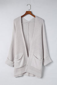 Batwing Oversized Cable Knit Cardigan