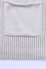Load image into Gallery viewer, Batwing Oversized Cable Knit Cardigan