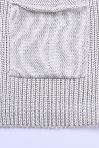 Batwing Oversized Cable Knit Cardigan