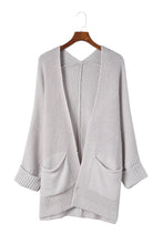 Load image into Gallery viewer, Batwing Oversized Cable Knit Cardigan