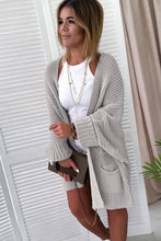Load image into Gallery viewer, Batwing Oversized Cable Knit Cardigan