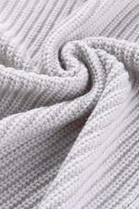 Batwing Oversized Cable Knit Cardigan
