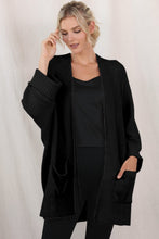 Load image into Gallery viewer, Batwing Oversized Cable Knit Cardigan