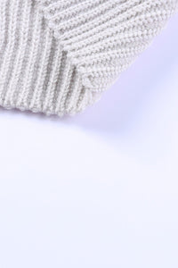 Batwing Oversized Cable Knit Cardigan