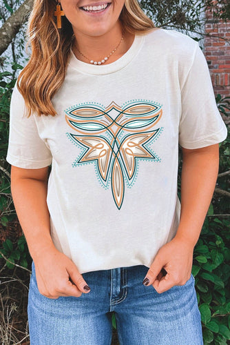 Boot Stitch Pattern Tee - authentic country fashion from Working Bull