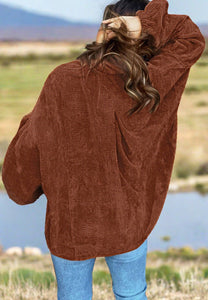 Corduroy Button Up Jacket
