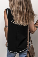 Load image into Gallery viewer, Henley Tank Top