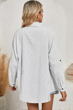 Load image into Gallery viewer, Sleeve Pocketed Tunic Shirt