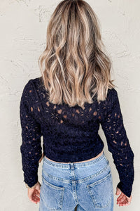 Lace Long Sleeve Top