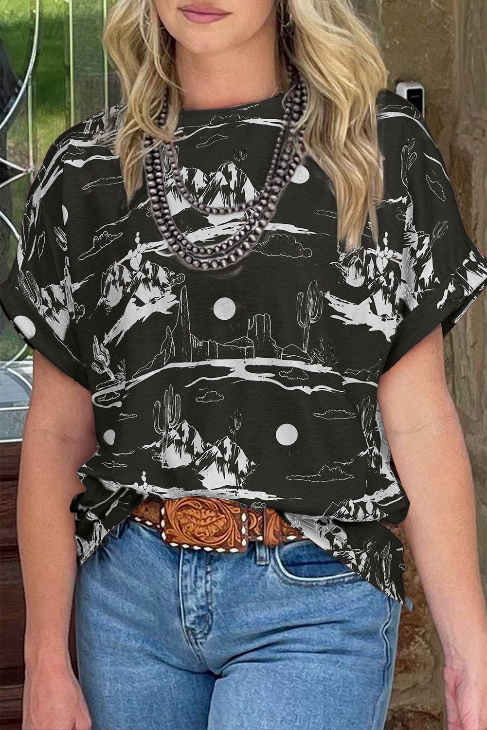 Summer Desert Tee - authentic country clothing from Working Bull
