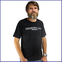 Load image into Gallery viewer, Country Life Mens T-shirt - Black