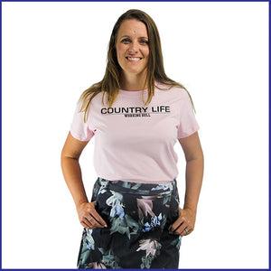 Country Life Womens T-Shirt - Pink
