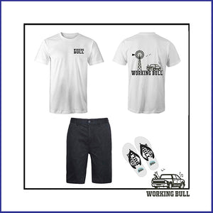 Outback Mens Tee - White
