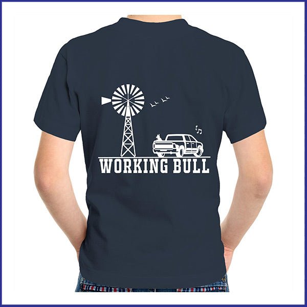 Outback Kids Tee - Navy