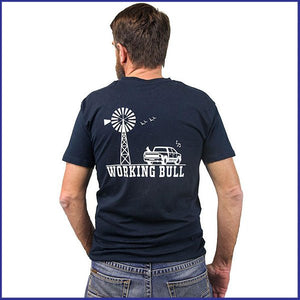 Outback Mens Tee - Navy